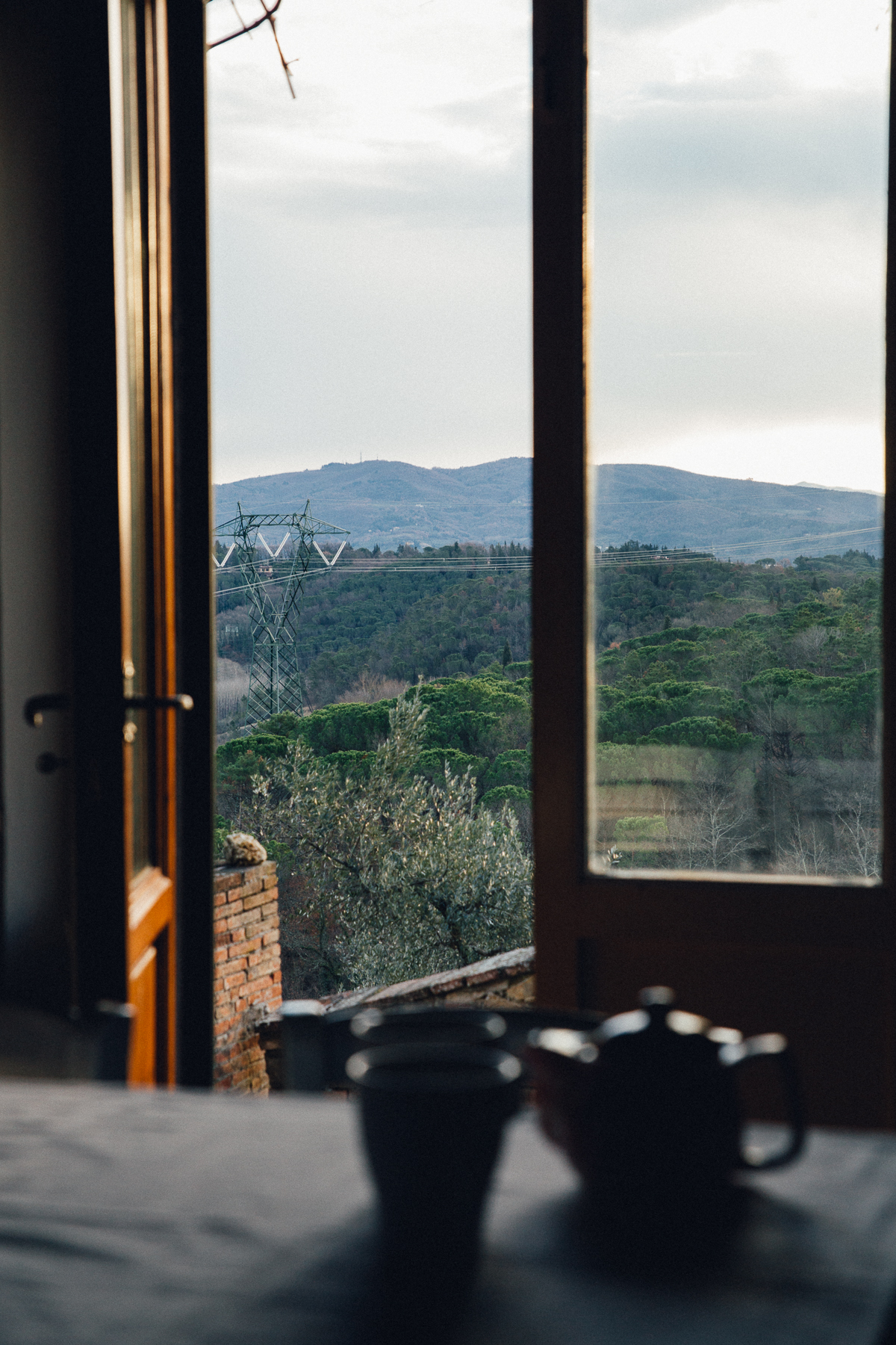 La Quercia Estate in Tuscany, Italy, February 2017