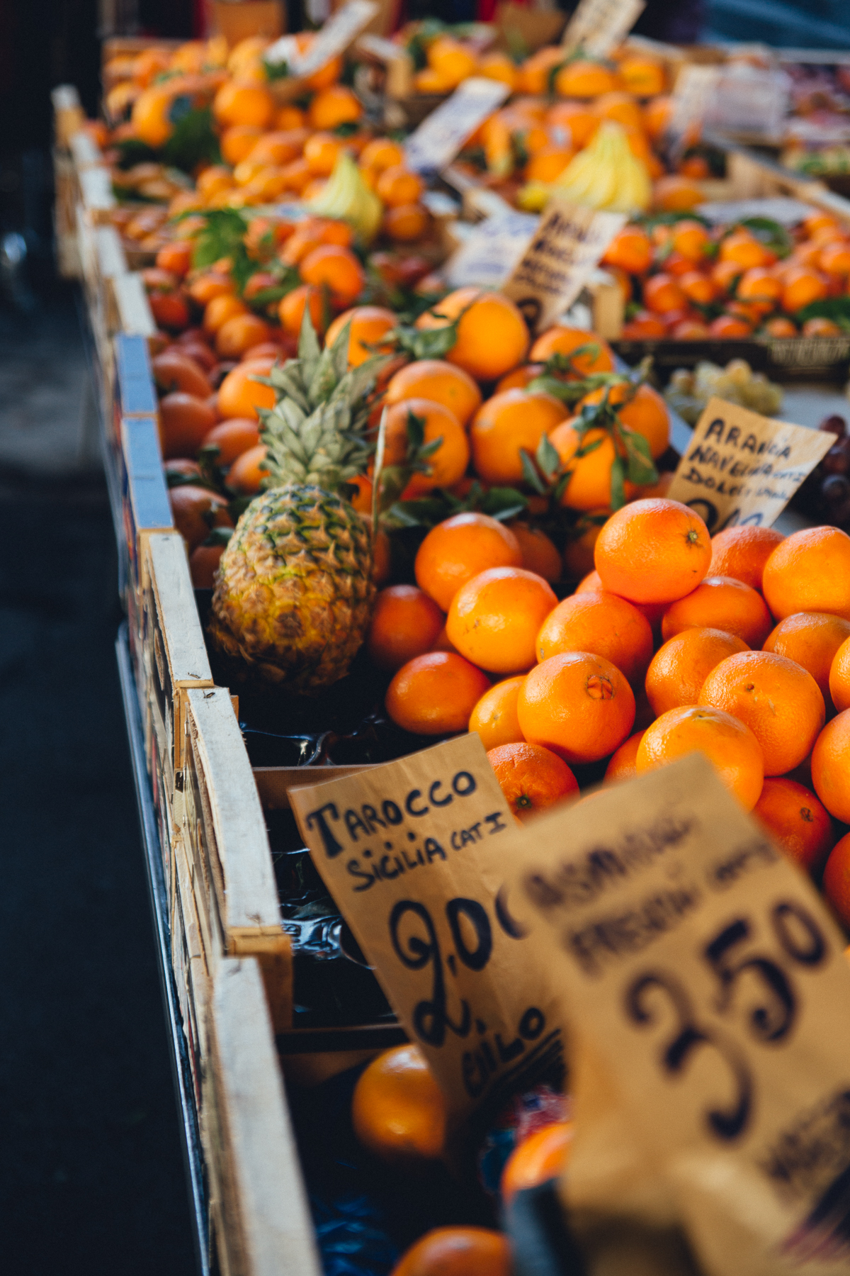 Farmer's Market in Florence, Italy, February 2017
