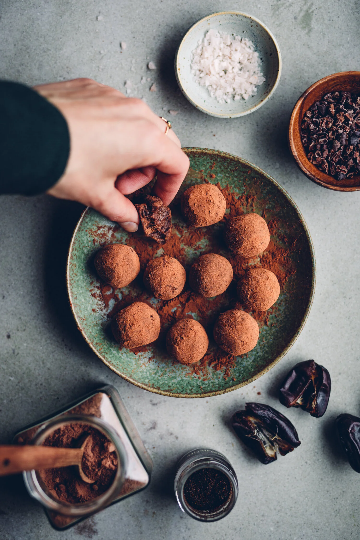 Chocolate truffles, October 2019