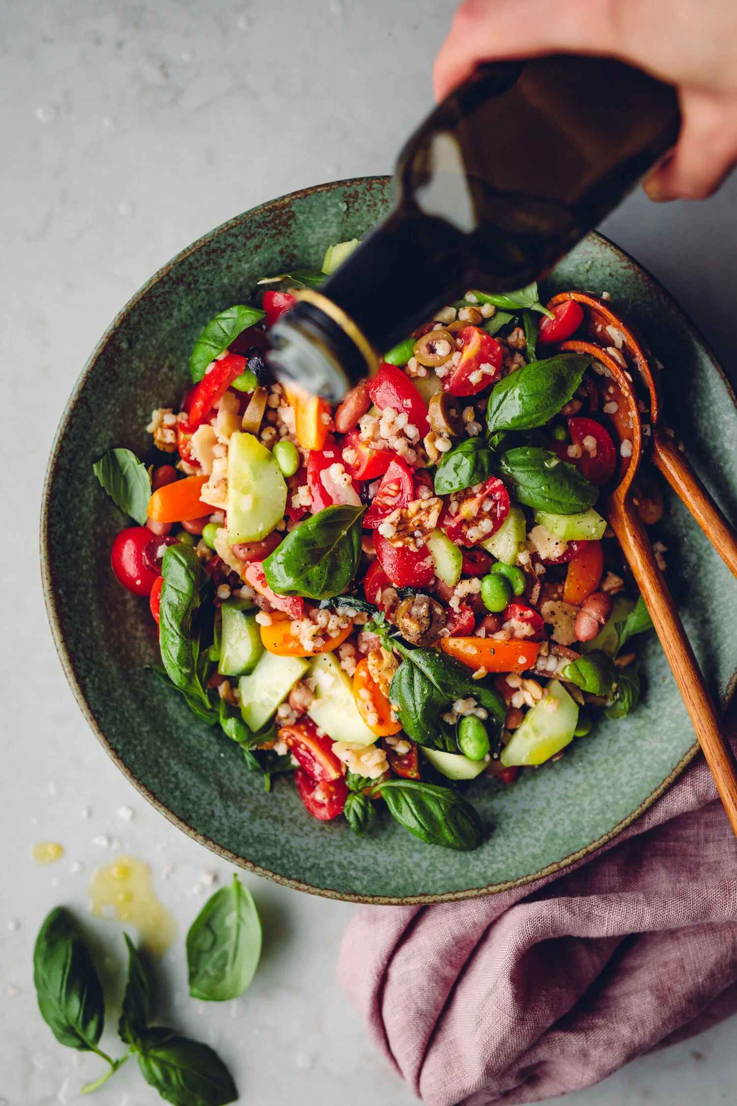 Summer High Tomato Salad, August 2019