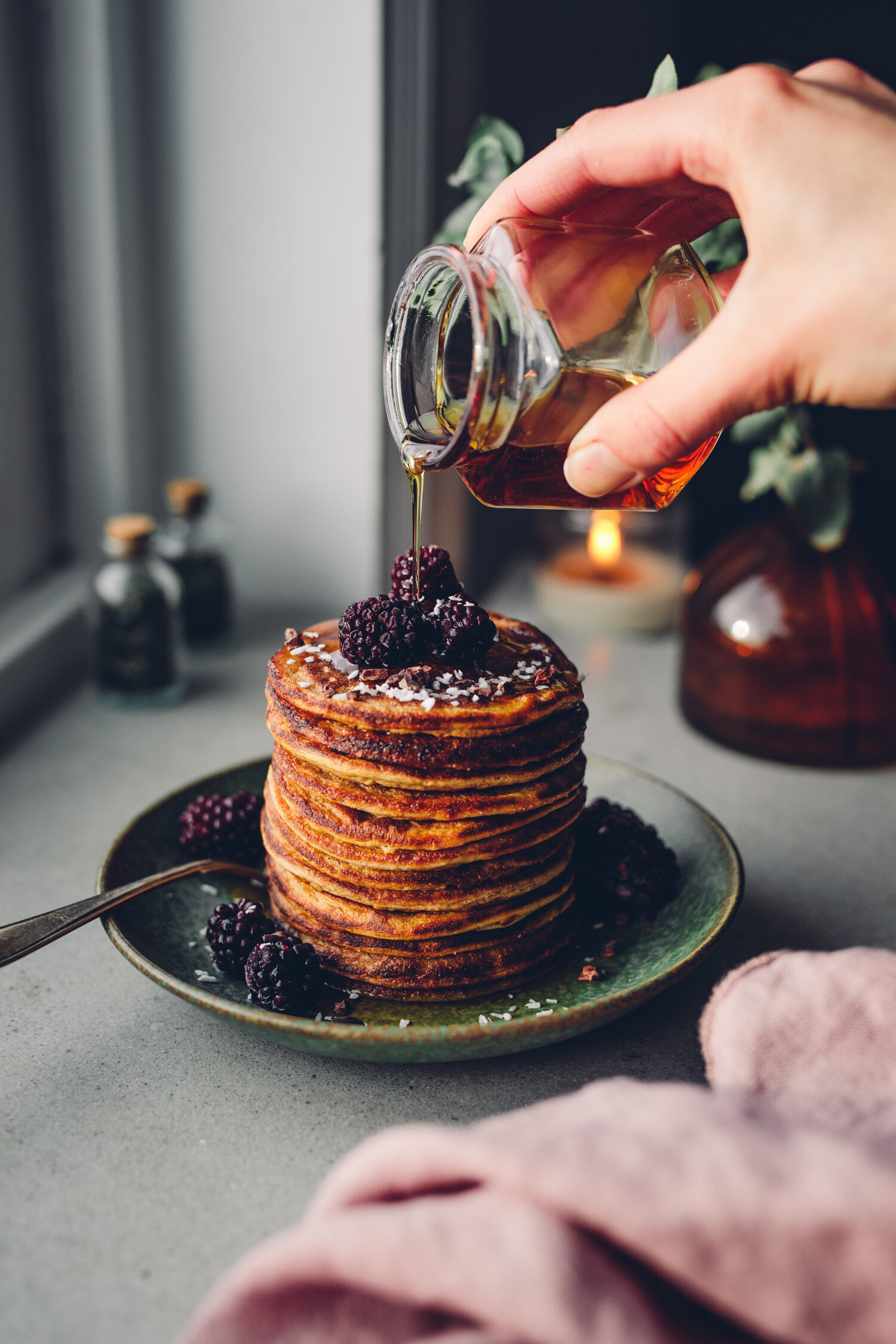 Millet Pancakes, February 2020