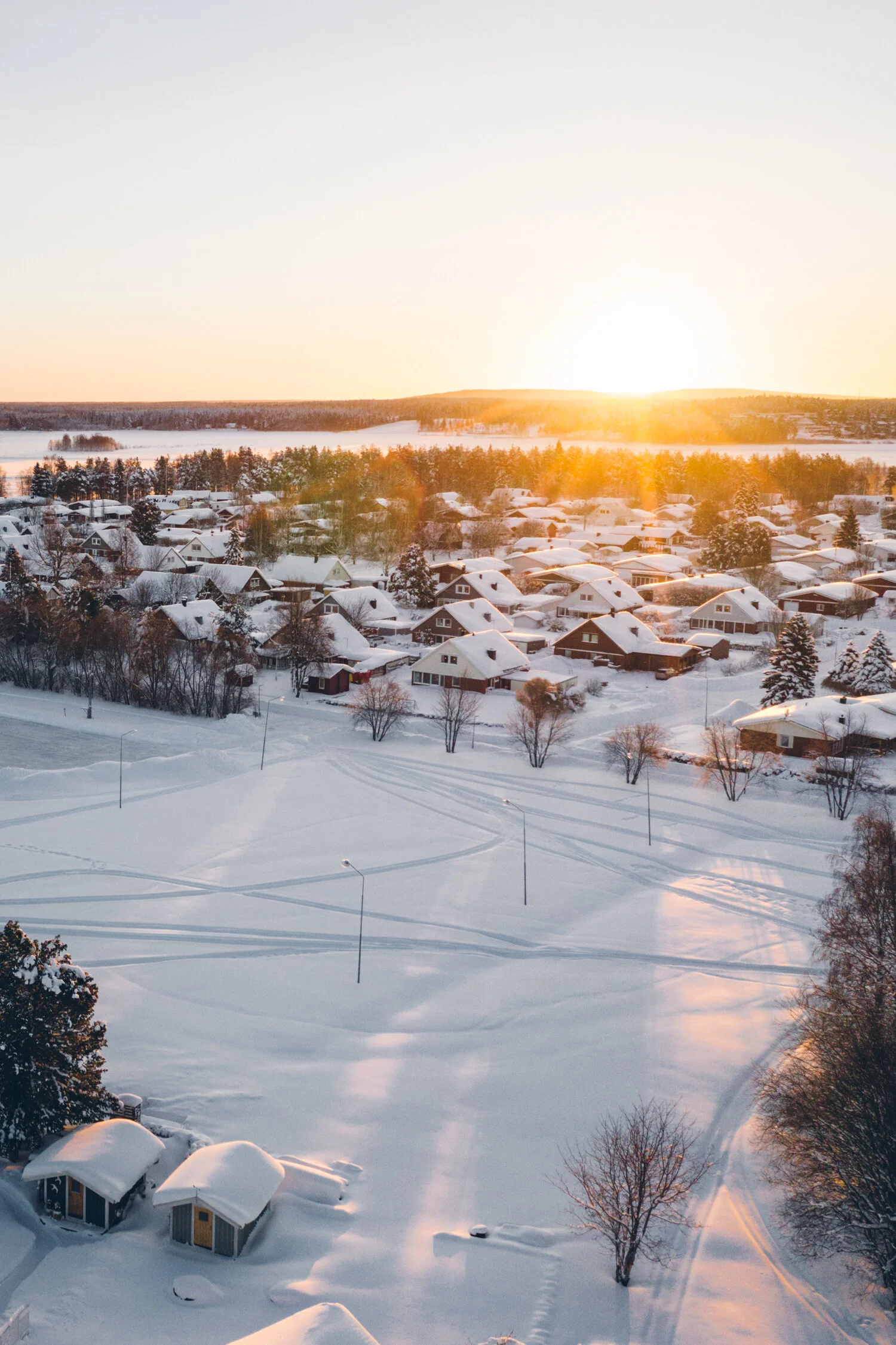 Piteå, Sweden, February 2019