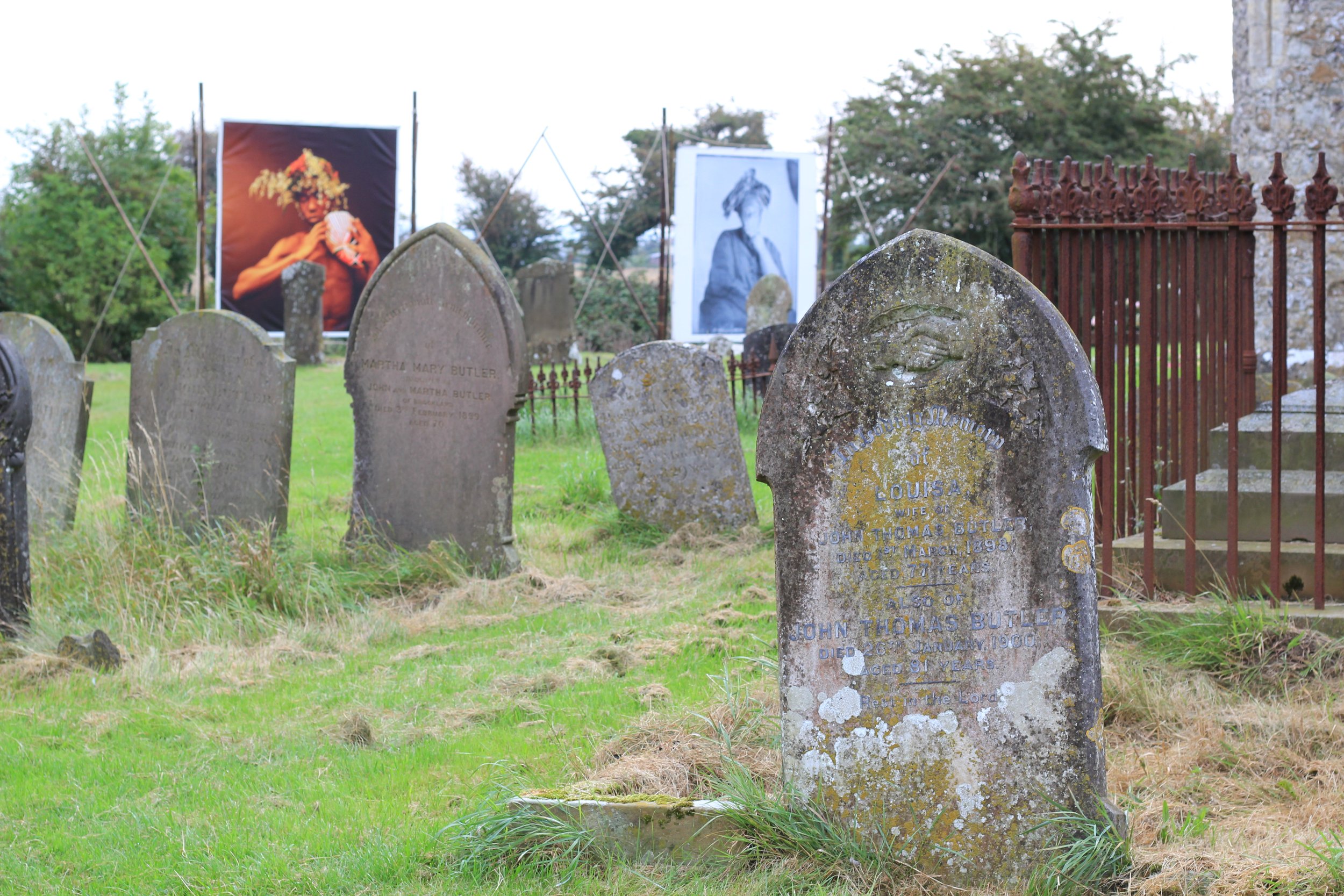 Rotimi Fani-Kayode and Khadija Saye - St Georges Church, Ivychurch