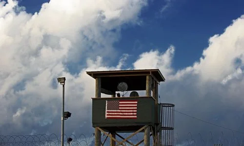  Abu Zubaydah was transferred to Guantánamo Bay in September 2006 but was never charged with a crime. Photograph: Paul J Richards/AFP/Getty Images