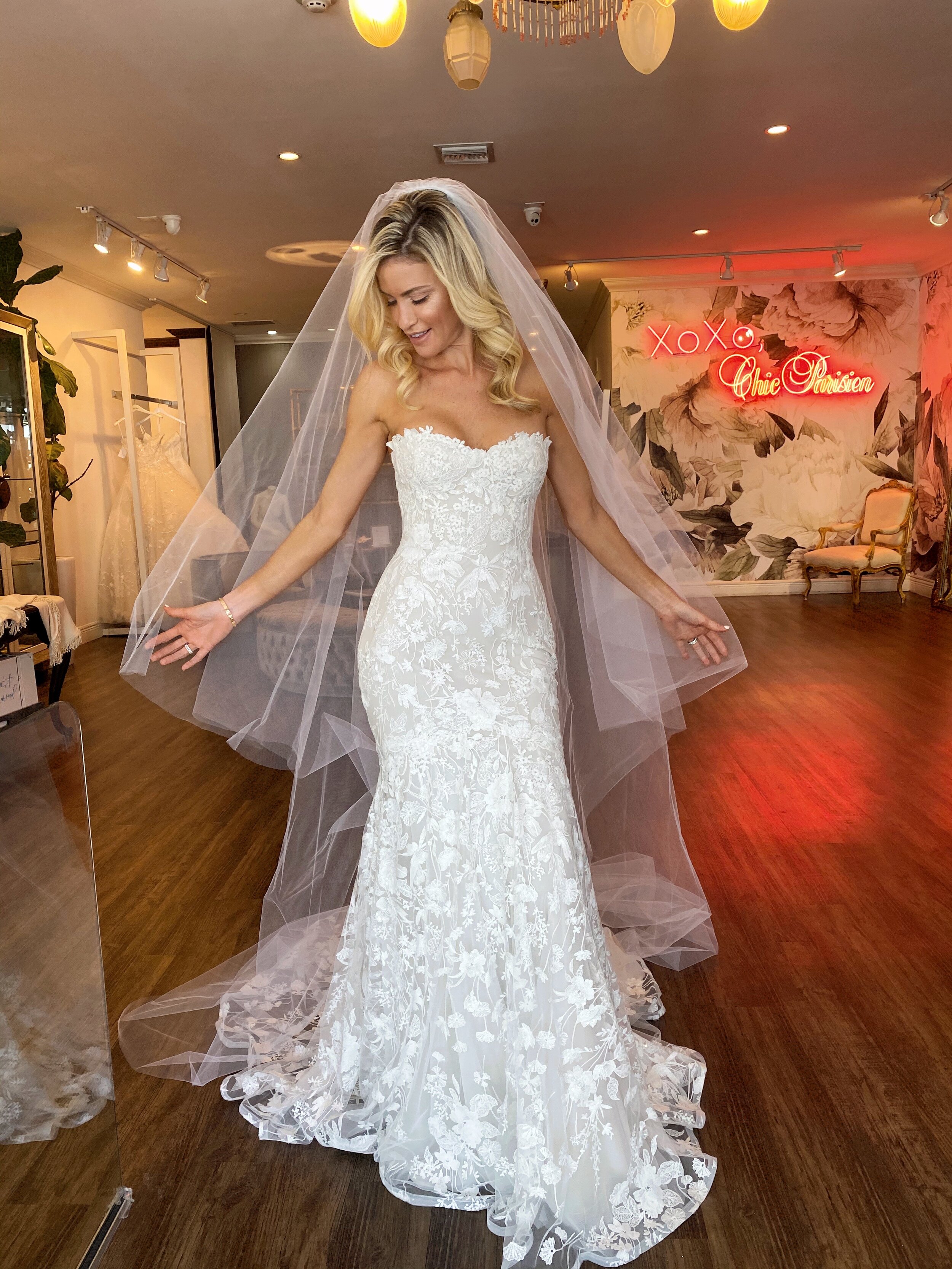 mark ingram collection lace wedding dress lace veil.JPG