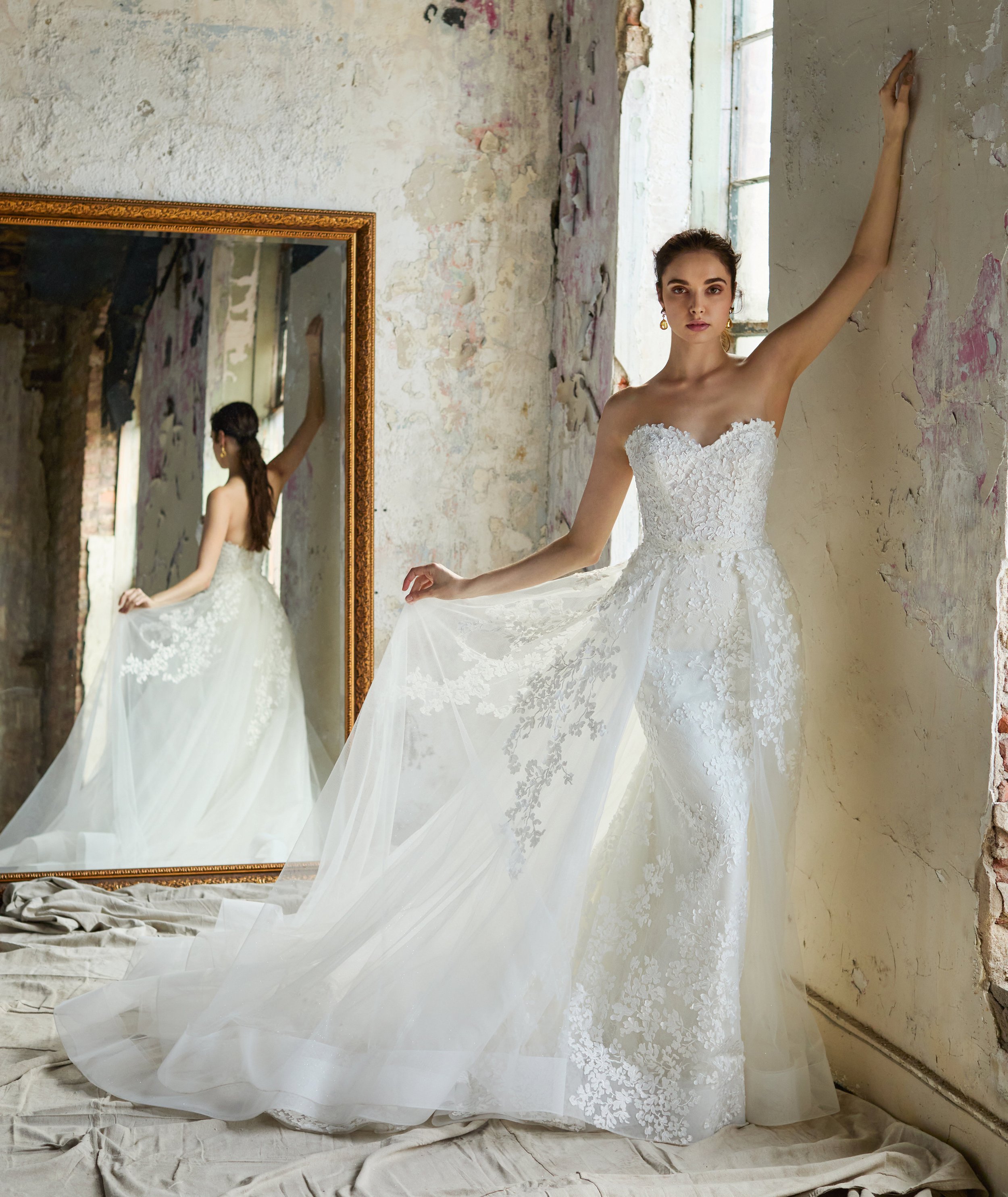 Bridal Boutique Lazaro Lace Wedding Dresses 32205 Harlow Wedding