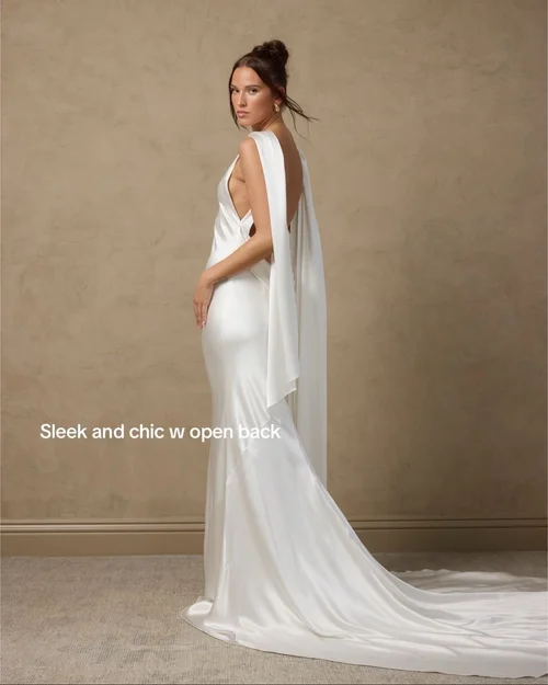 Breaking Down The Cool Girl Wedding Dress Aesthetic Dresses by Katherine  Tash  Chic Parisien - Florida Designer Bridal Boutique