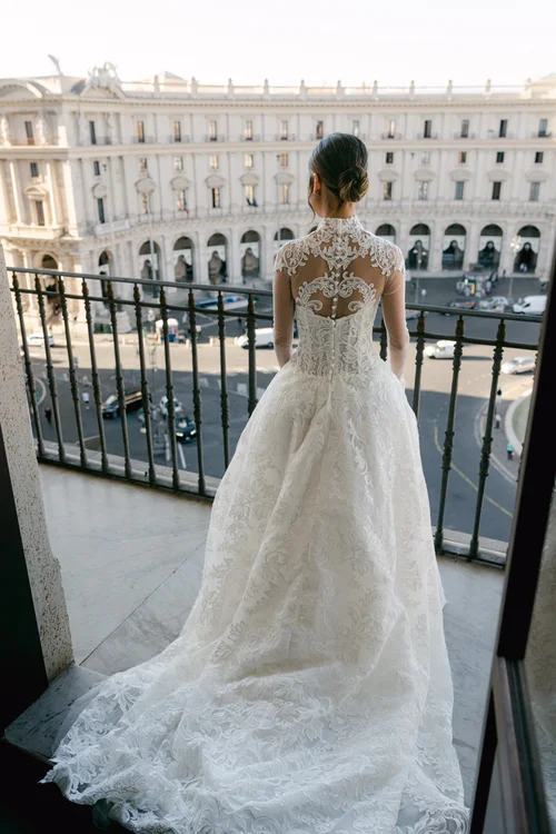 when in rome wedding dress designer Wedding in Rome