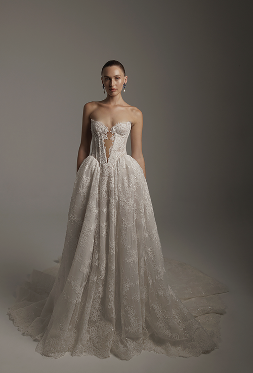 wedding dress designer berta B11425