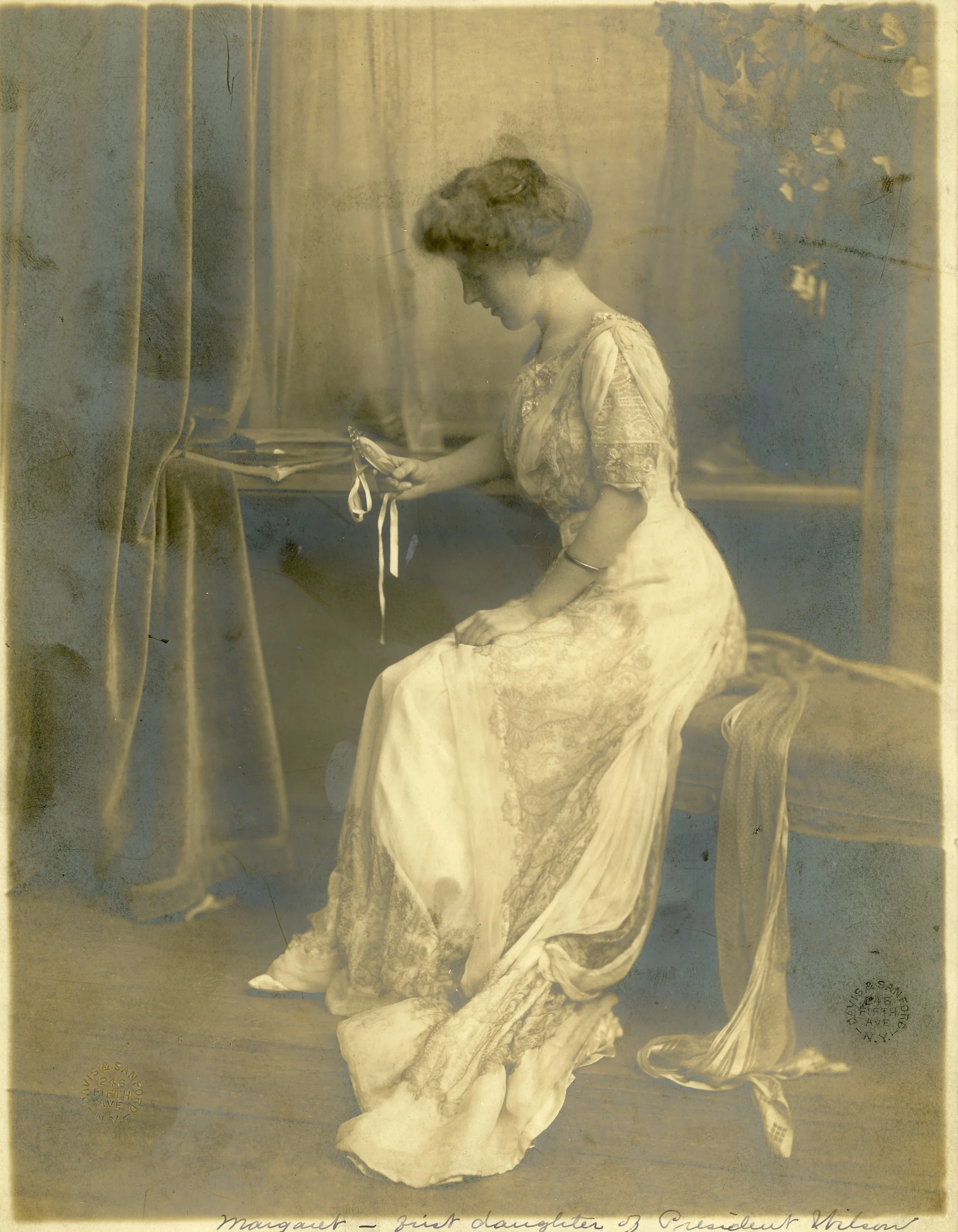 “To go out on the street is still an adventure, so fascinating are these people, and my inner adventure, while not dramatic, is intensely interesting.” Margaret A. Wilson to Eleanor Wilson McAdoo , July 27, c.1936-1940.