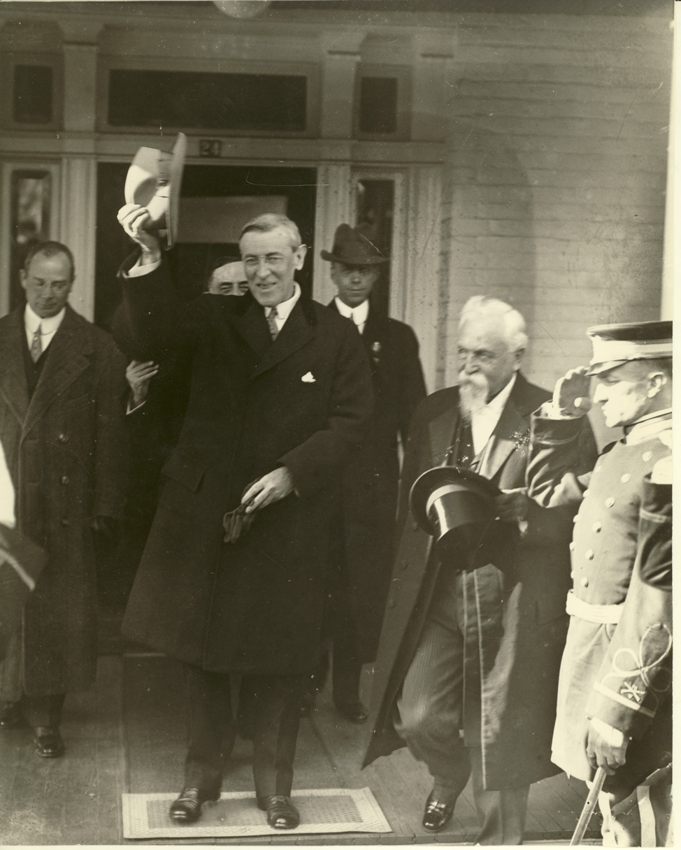 Woodrow Wilson at Home