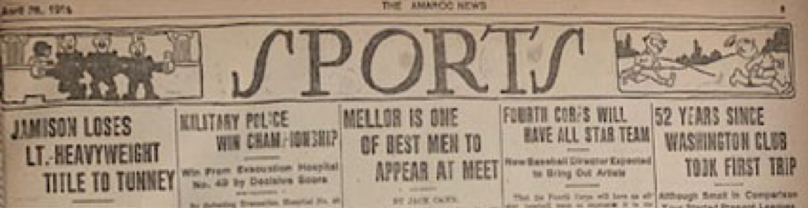 The Amaroc News — Woodrow Wilson