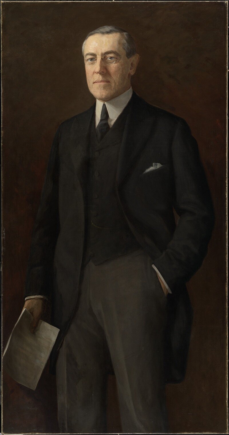 Woodrow Wilson at the National Portrait Gallery  