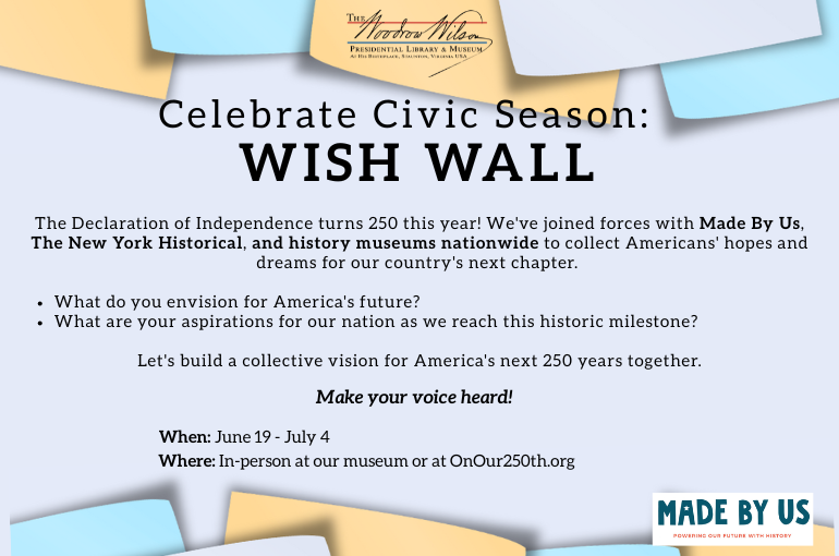 Celebrate Civic Season: Wish Wall