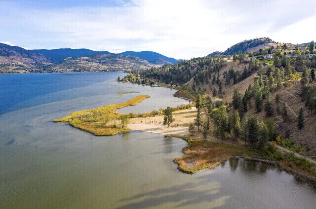 Landform contributes to saving Sickle Point