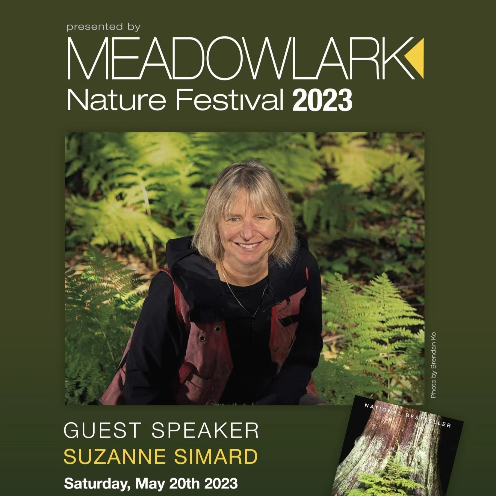 Landform sponsoring Suzanne Simard at Meadowlark Festival