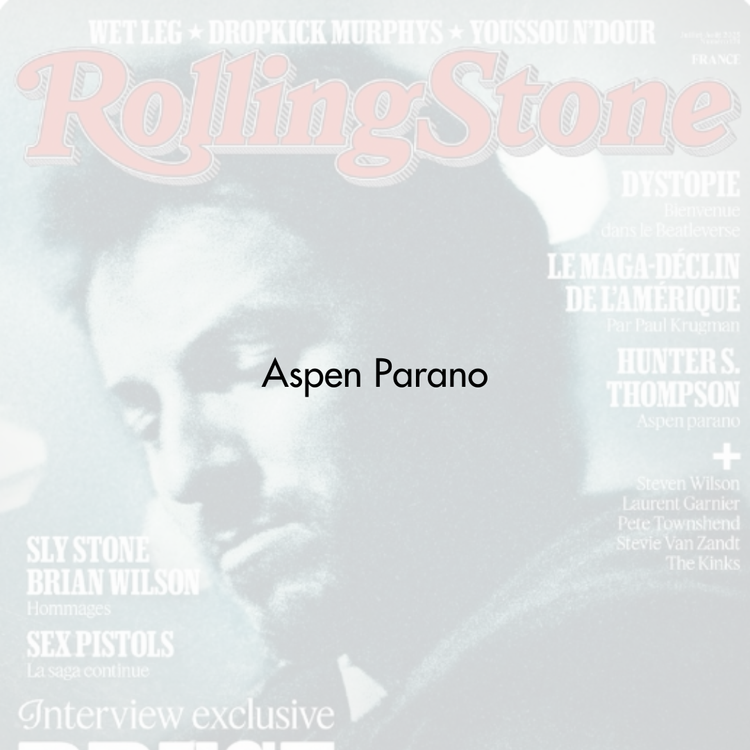 Rolling Stone Magazine