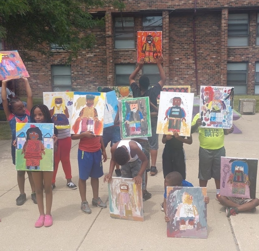 Summer Art Camp at BJW Courts Apartments