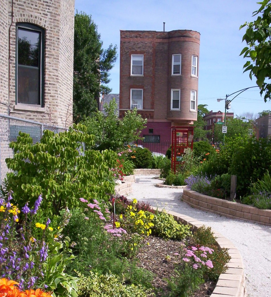 James Russel Lowell School Garden, 2004