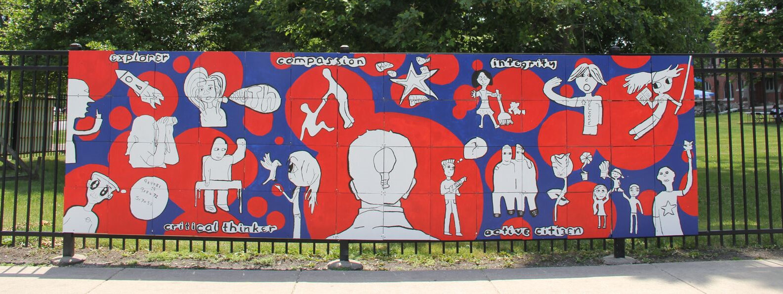 Polaris Academy Anti-Bullying Mural, 2011