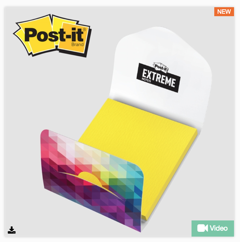Full Color Post-It Note Extremes or Lint Sheets Product #: PC33EF or Product: PCSL or PCLSFC