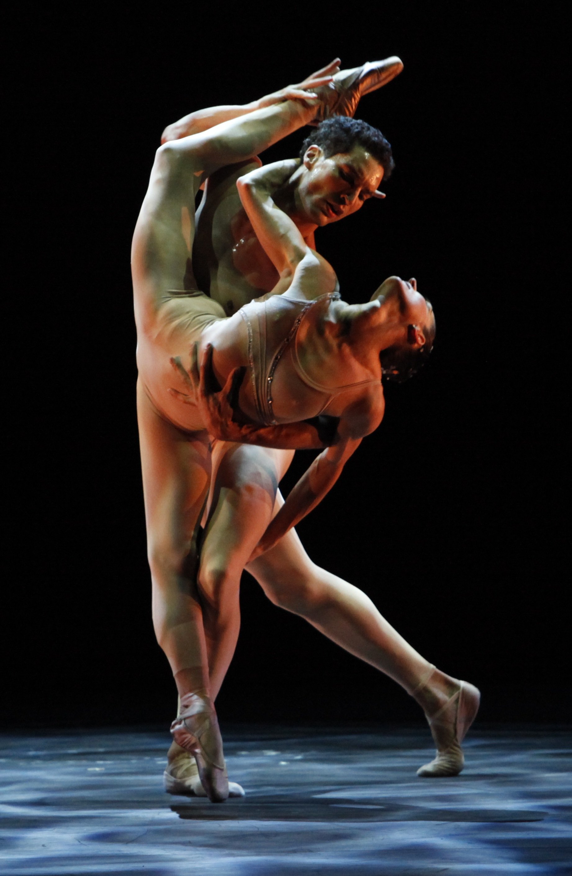  Joffrey Ballet’s Fabrice Calmels &amp; Valeria Robbin in Arpino’s “Light Rain” 