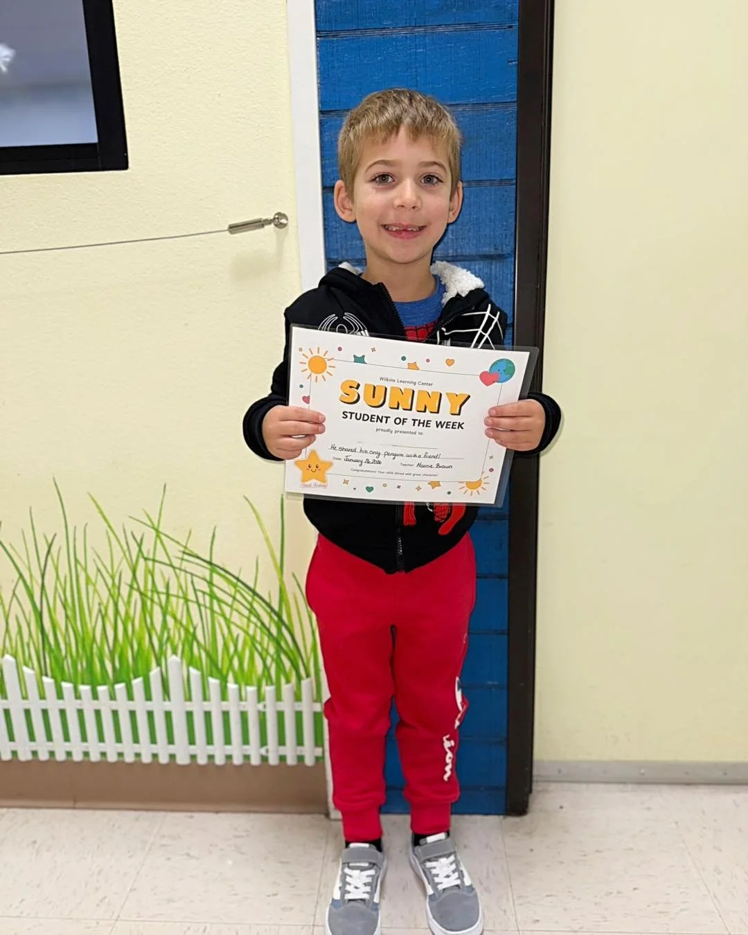 Big smiles. Even bigger hearts. ☀️

Congratulations to our Sunny Students of the Week &mdash; keep shining! 

#SunnyStudentsOfTheWeek #WilkinsLearningCenter #LittleLeaders #BigHearts #PositiveChoices #RaisingKindHumans #Kindergarten #Preschool #Child