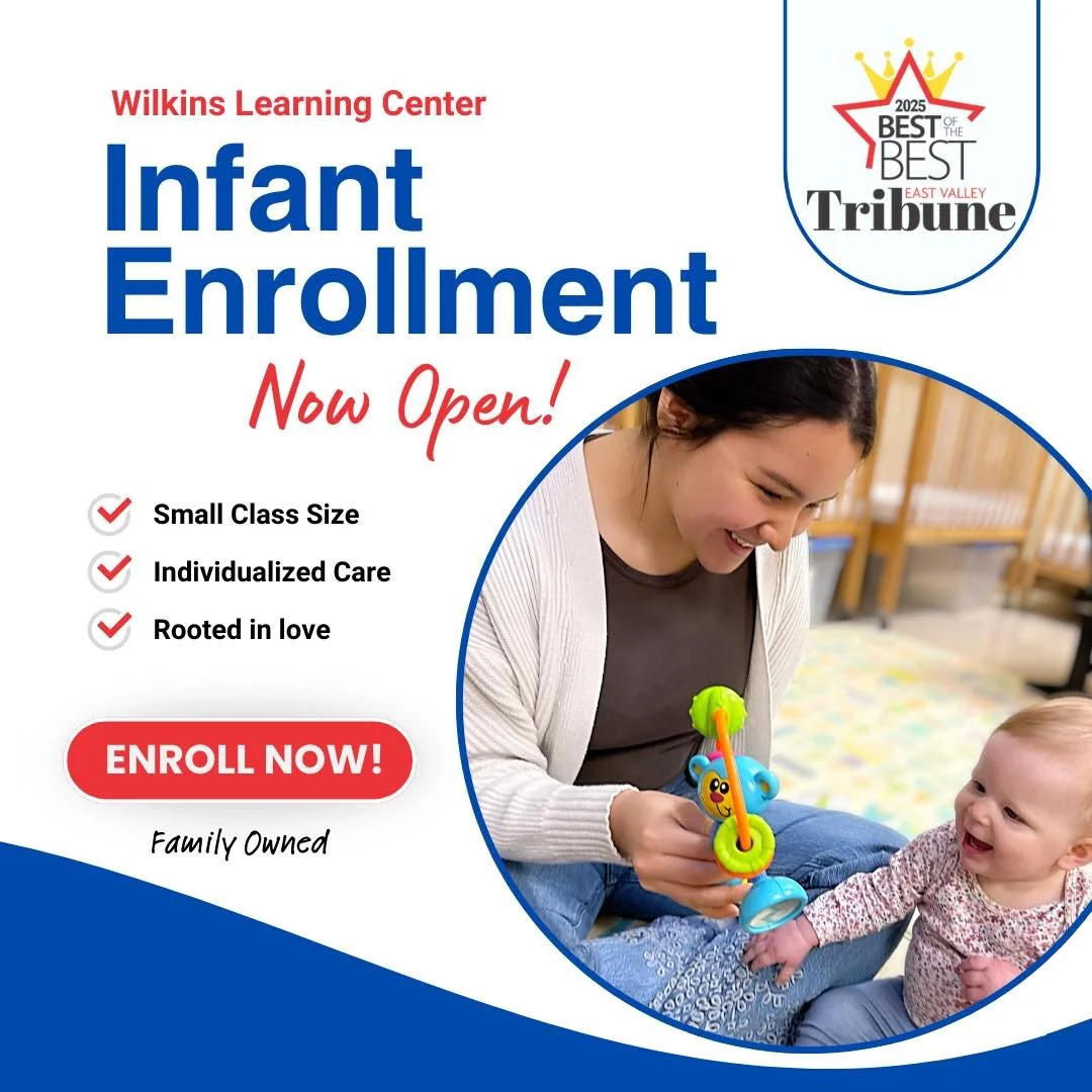 ✨ Infant enrollment is now open!

Your baby&rsquo;s first school experience should feel this safe. Loving arms, gentle play, and teachers who truly care.

📍 Gilbert, AZ
📅 Tour today and see the difference!

#TrustedWithTheLittleThings #InfantCare #