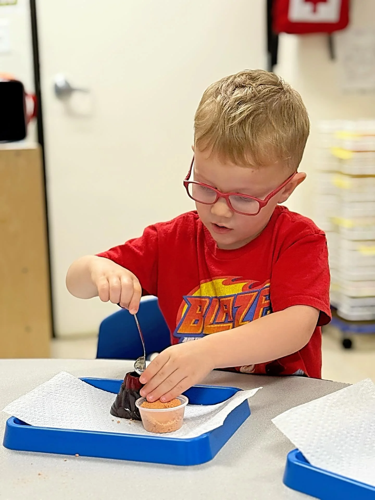 🌋✨ Tiny scientists at work!

Today our little learners turned curiosity into an eruption of excitement with our volcano experiment! Watching their faces light up as the &ldquo;lava&rdquo; flowed was pure magic &mdash; hands-on learning at its best.
