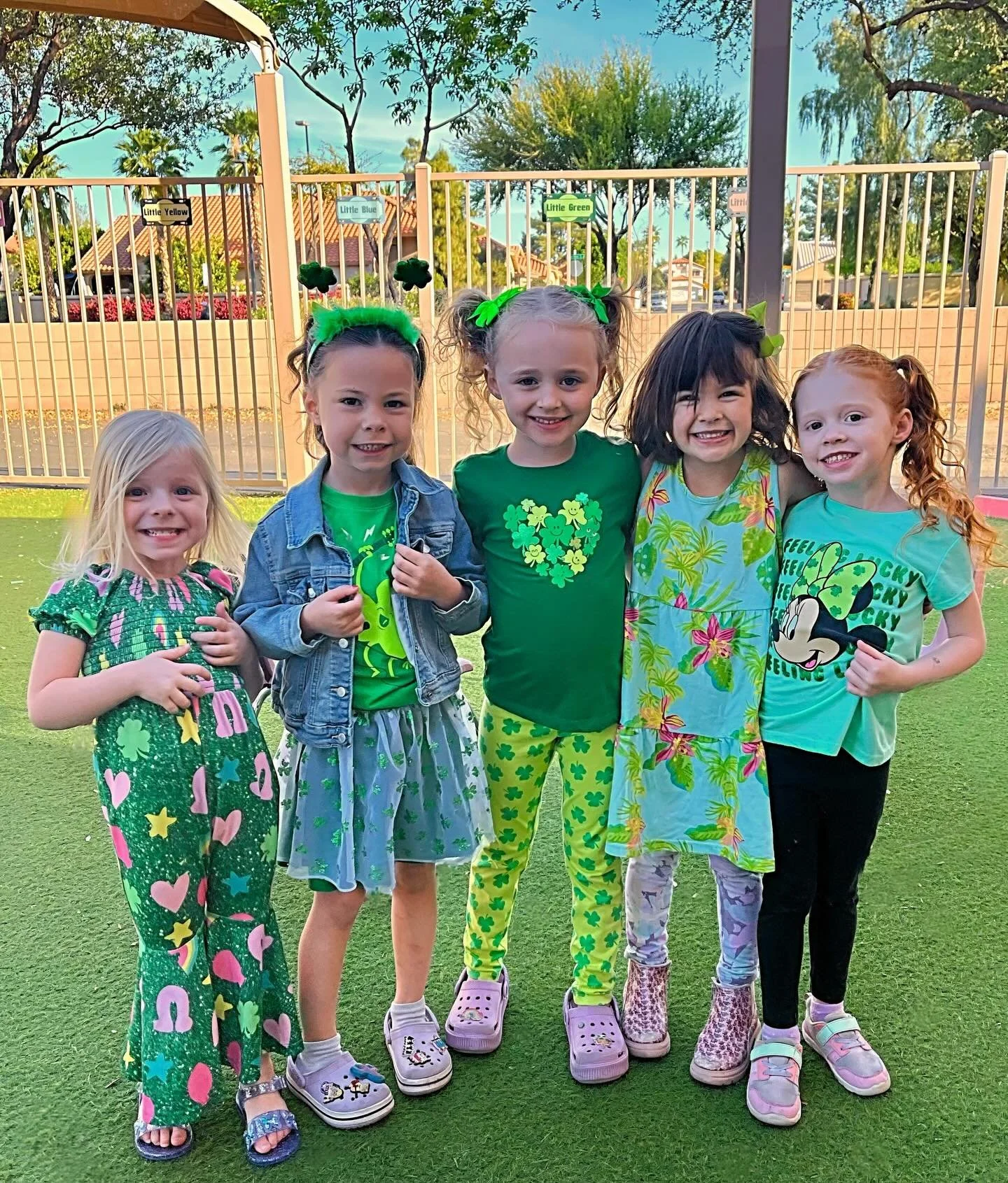 🍀 Lucky little learners! 🍀

Our classroom was feeling extra magical today, filled with smiles, laughter, and lots of green! 💚

Happy St. Patrick&rsquo;s Day from our crew &mdash; where every day is a little bit lucky when we&rsquo;re learning and 