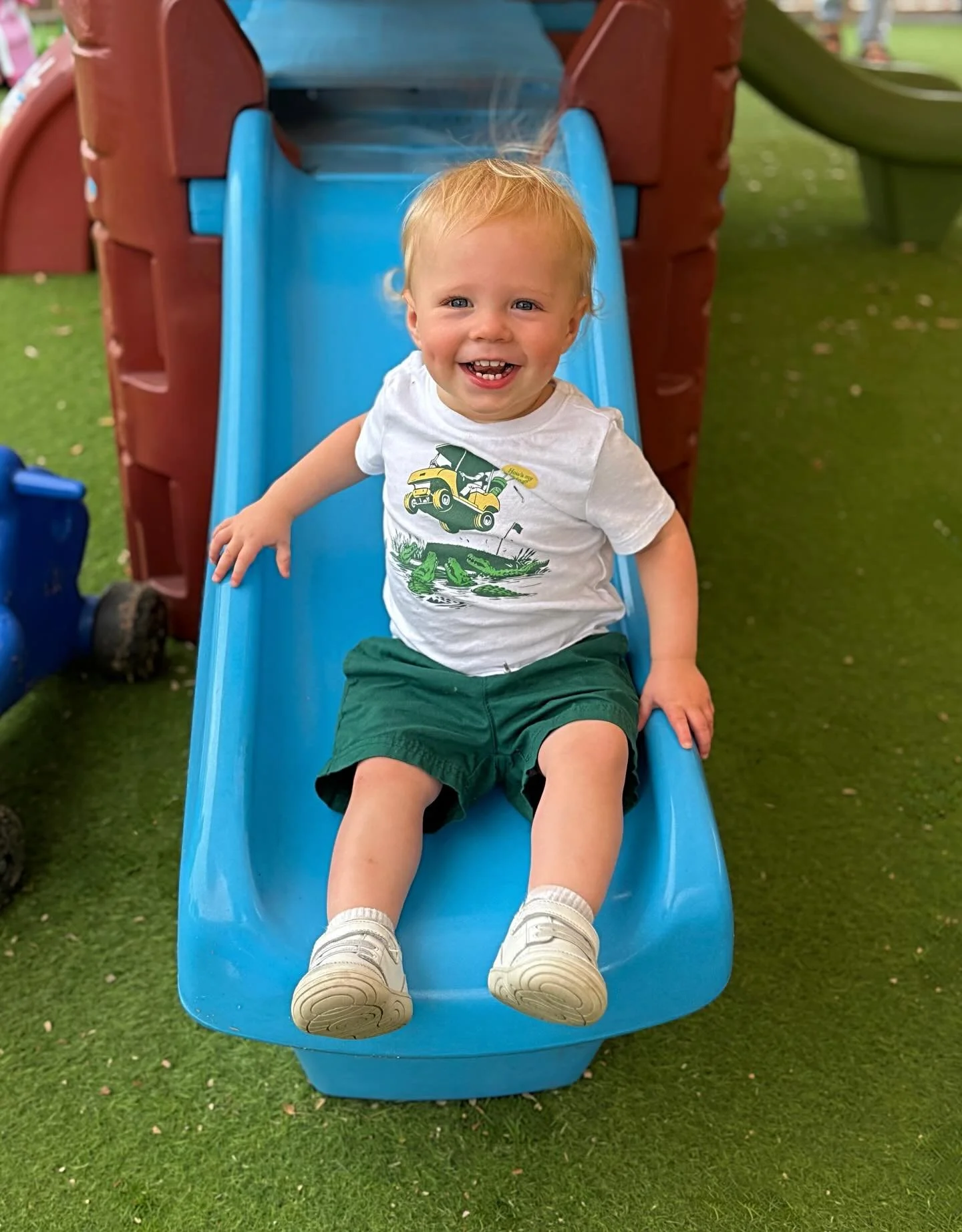 Sliding into Monday with confidence 😎🛝

#MondayMood #LittleConfidence #PlayfulLearning #WilkinsLearningCenter #StartTheWeekStrong