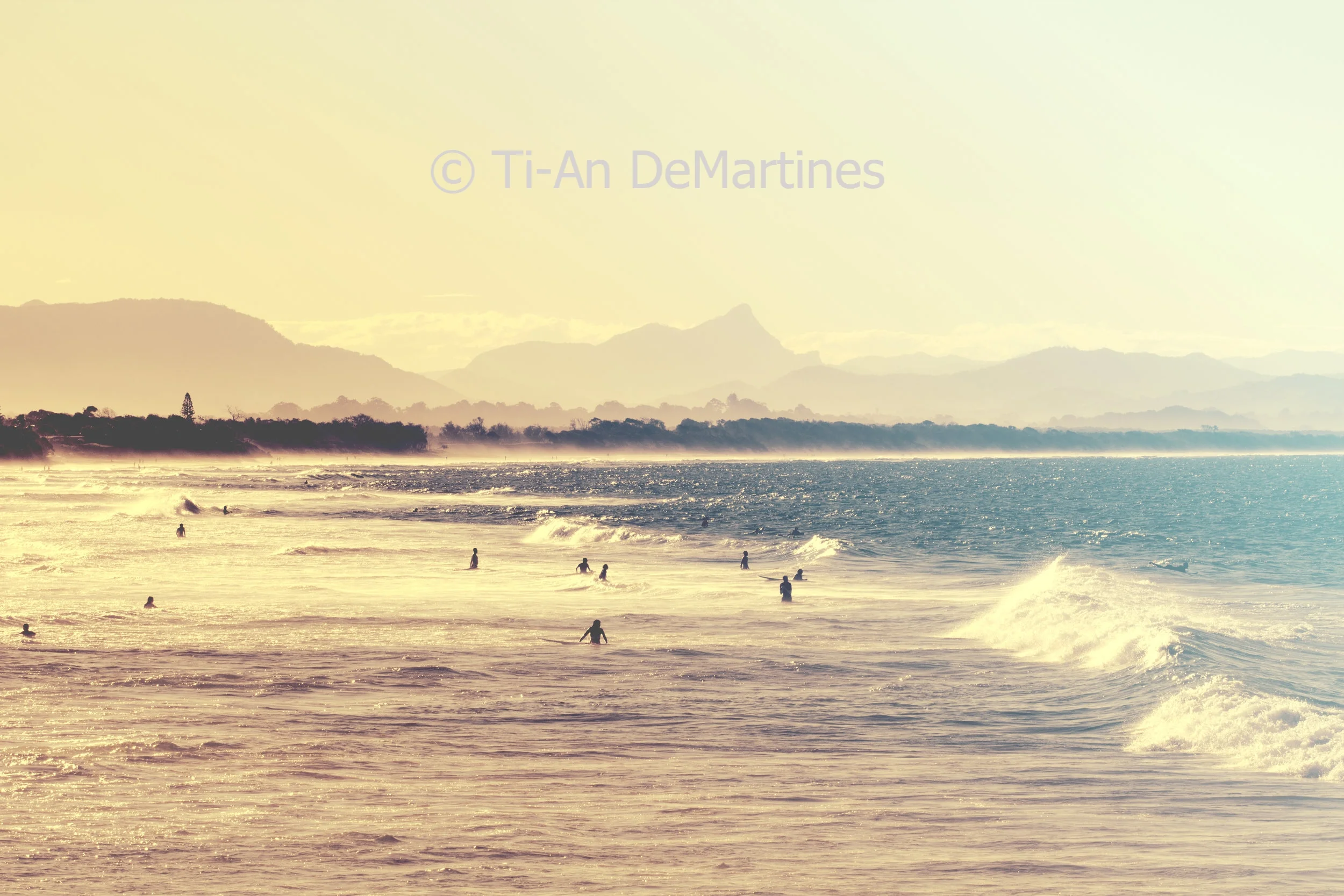 Sunset Discoveries in Byron Bay II Digital photograph 2015