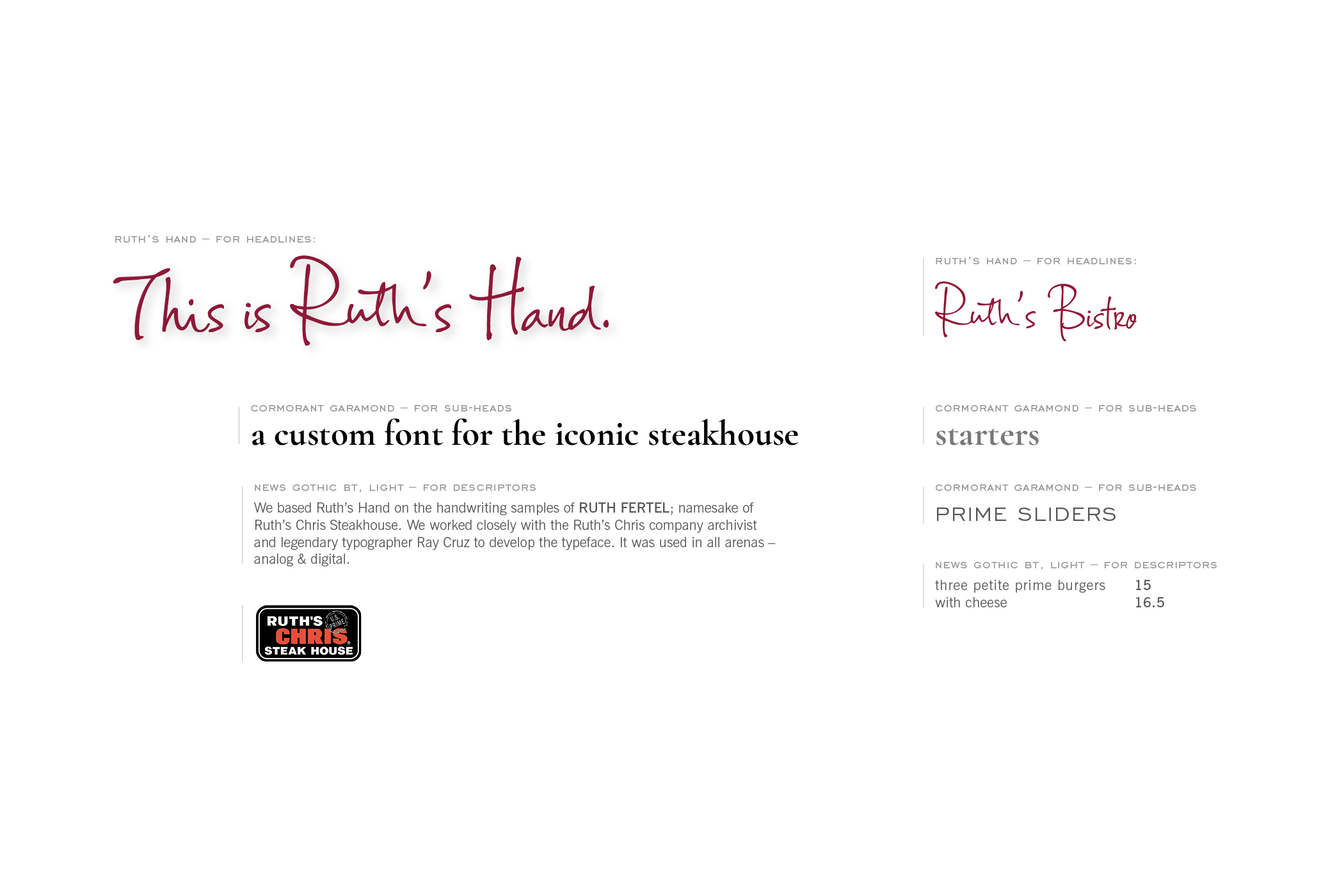 RUTH'S CHRIS STEAKHOUSE