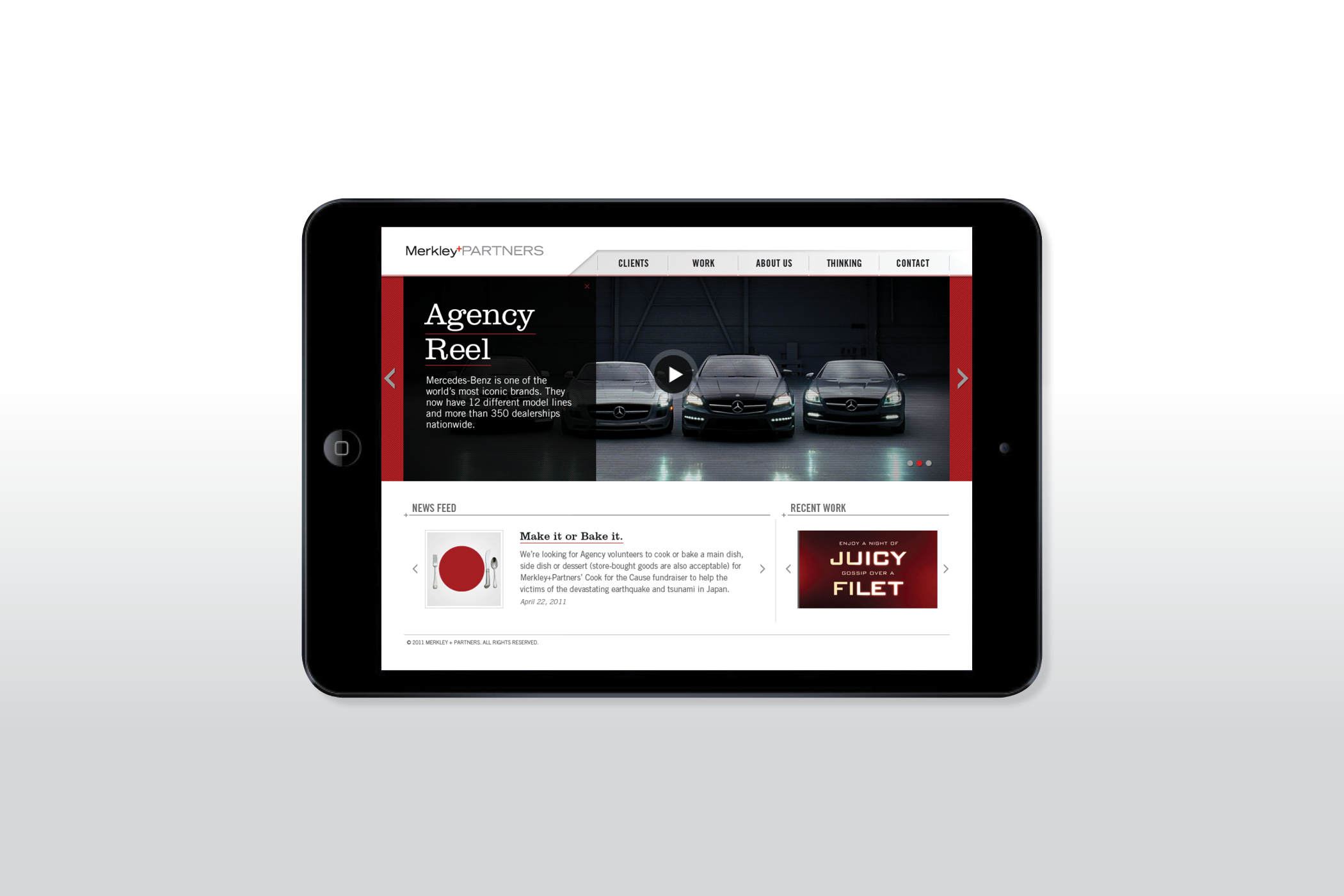 MERKLEY + PARTNERS – Website