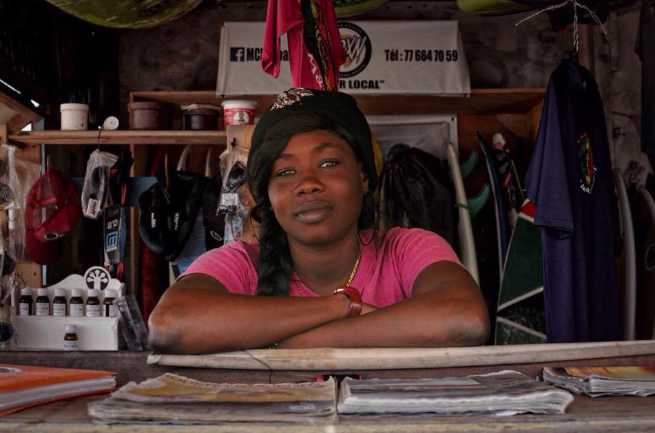 Khadjou worked at a surf camp for years before pursuing professional surfing full time with BGS. Photo: Meghan Mags