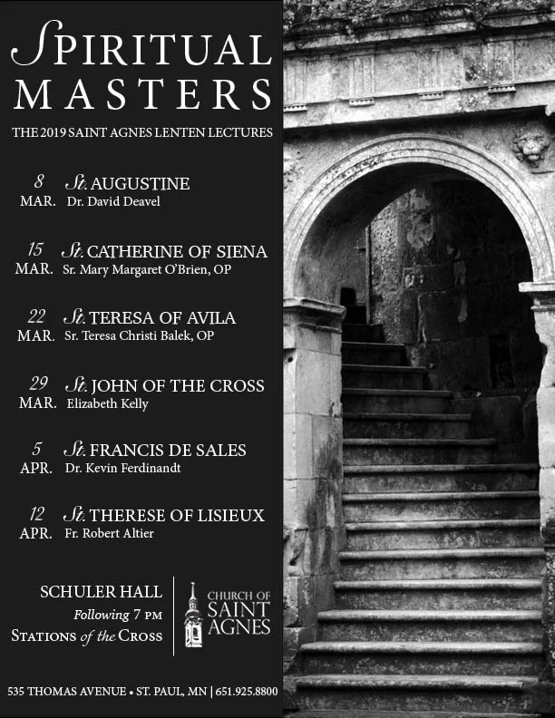 Spiritual Masters Lenten Lectures