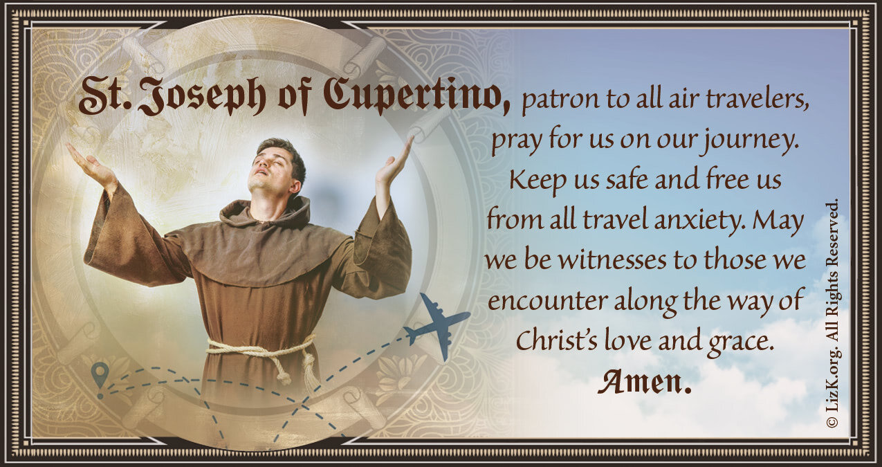 St Joseph Of Cupertino Luggage