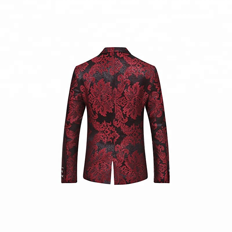 designer red jacket