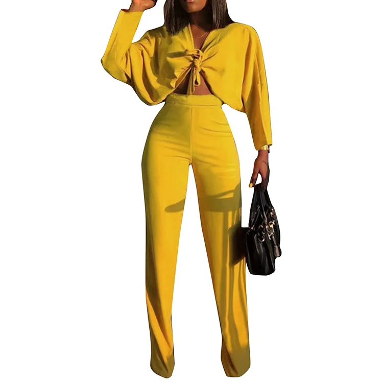 two piece pants set formal