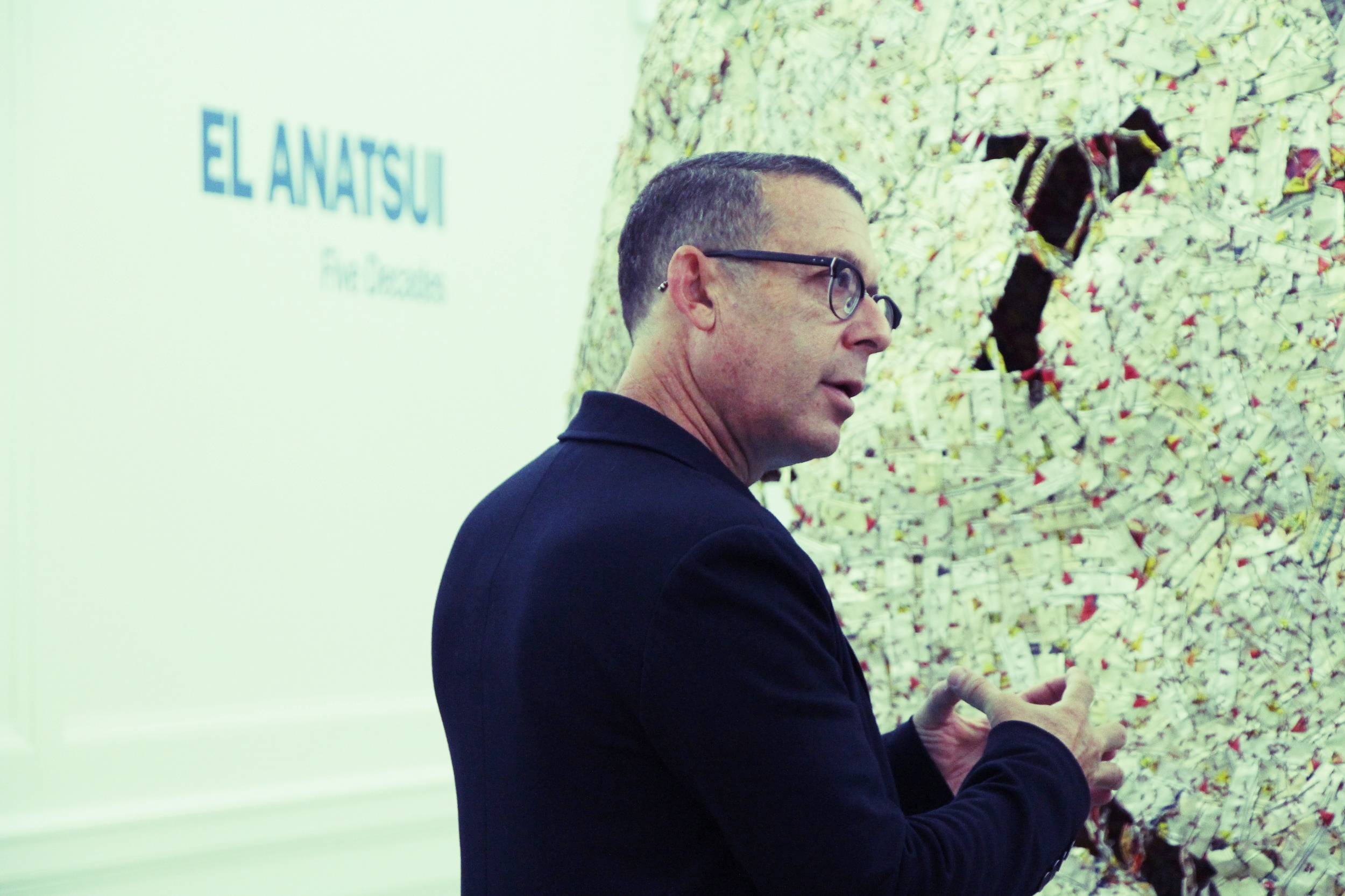 Jack Shainman at 'El Anatsui 5 Decades' Kinderhook, NY