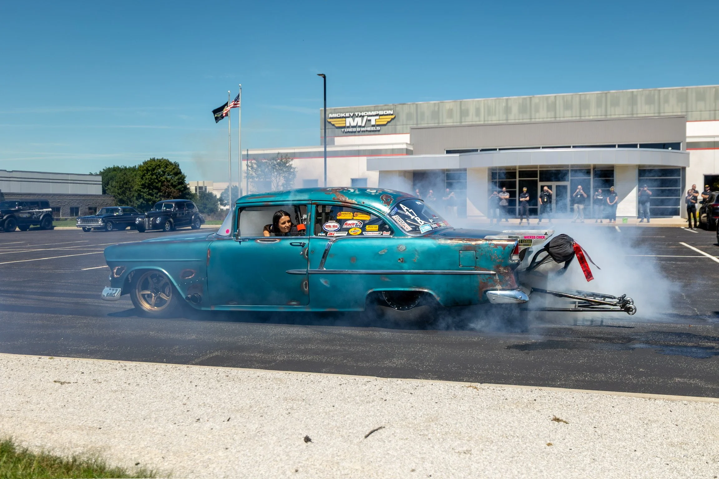 55 at Mickey Thompson HQ