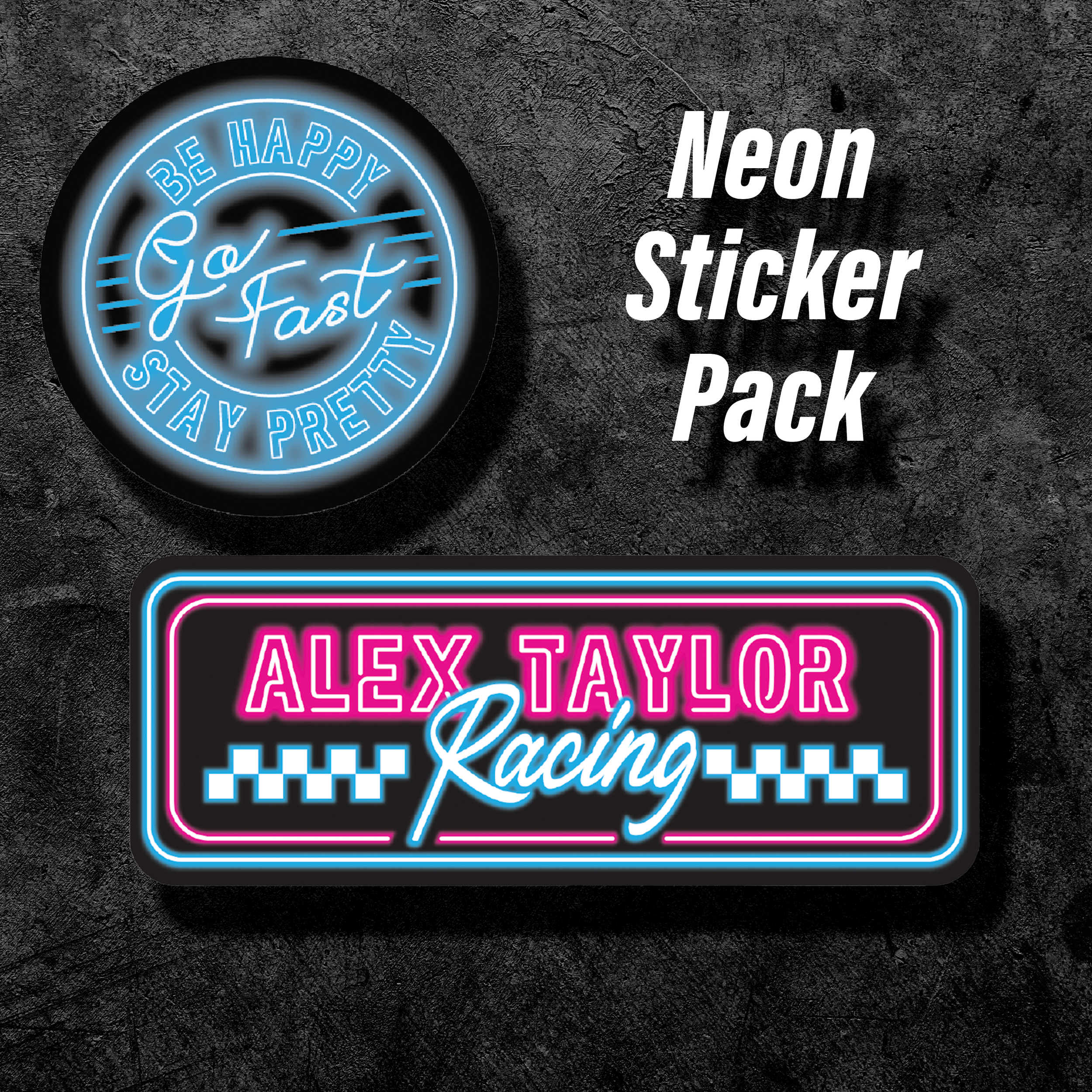 Neon Sticker Pack