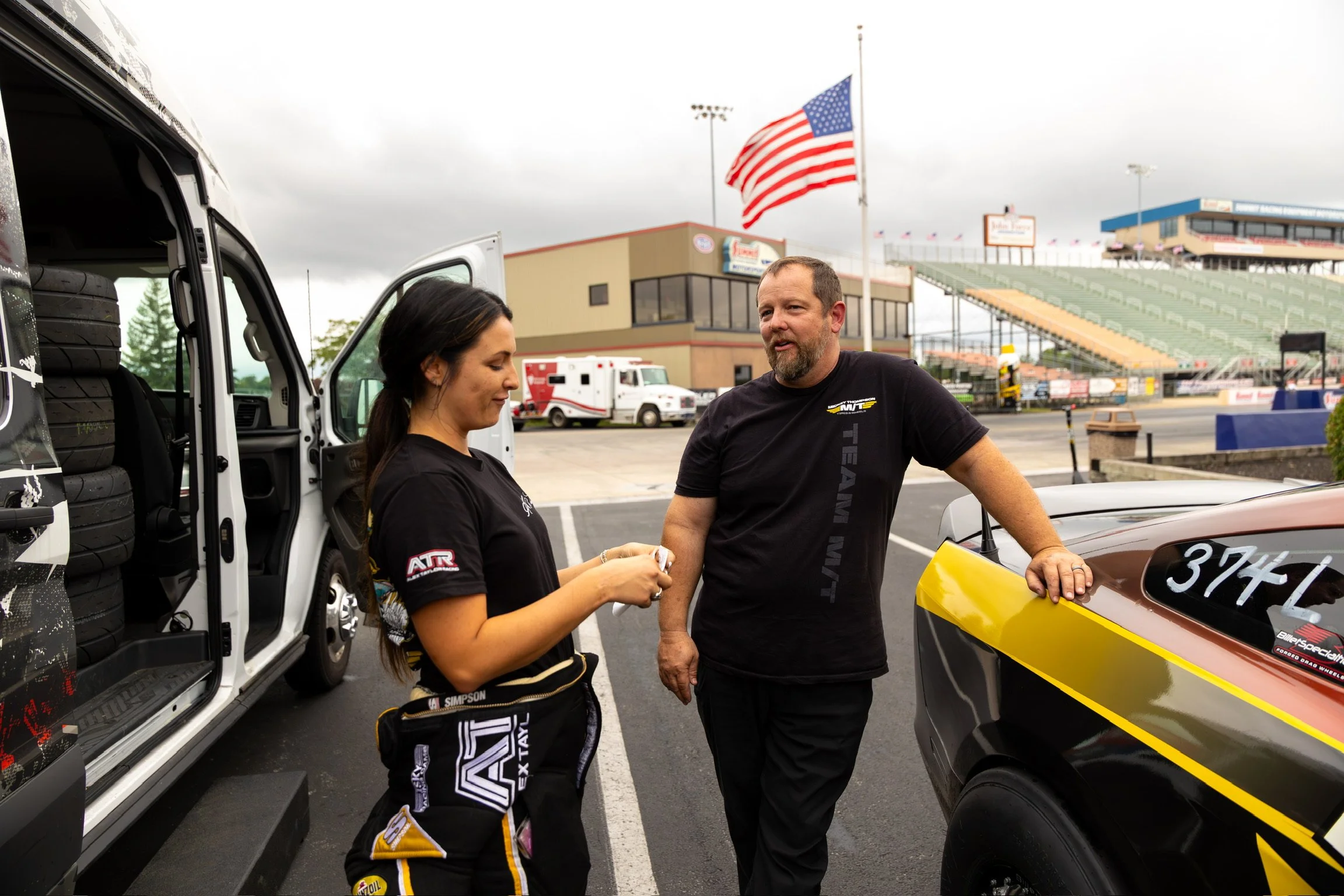 Alex and Jason from MT at Norwalk Test