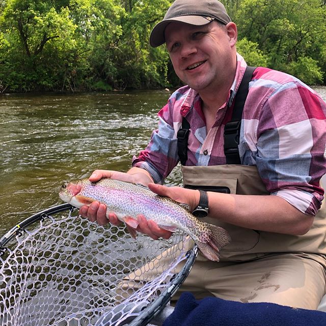 &ldquo;It was worth the 7,000 mile trip!&rdquo; A quote from recent client from South Africa! #flyfishvermont #orvis #smithflyraft #orvisflyfishing #manchestervermont
