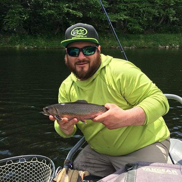 Good day of chasing Brookies with @michael.r.bazan #orvis #smithfly #patagoniaflyfishing #vermontflyfishing