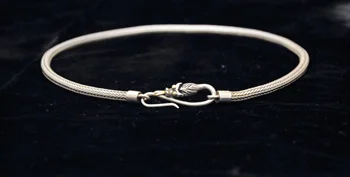 Silver Chain with Dragon Clasp