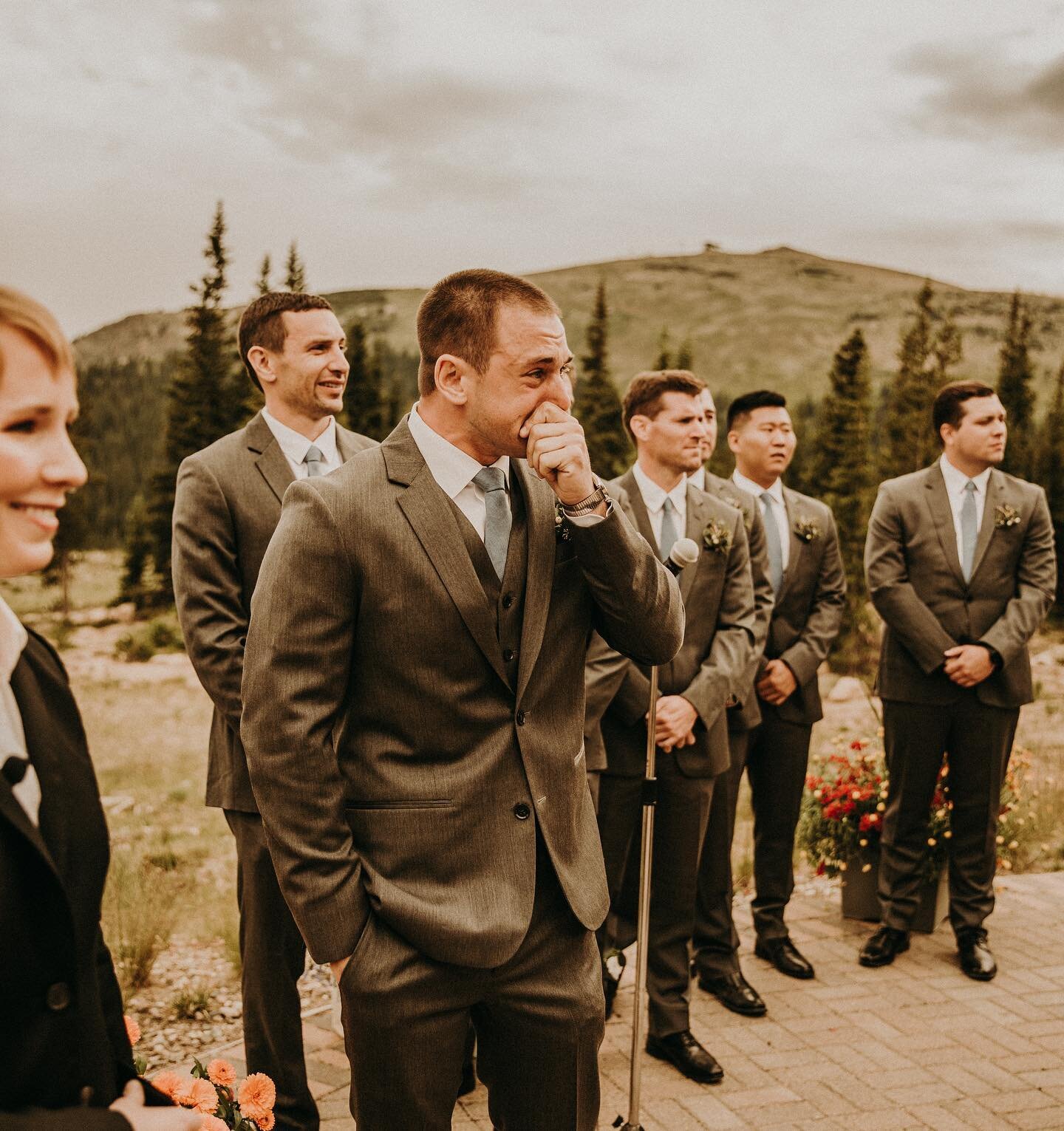 &ldquo;I&rsquo;m so happy right now&rdquo;-the first words that Brad said to Caroline through his tears on their wedding day. It was truly, truly the most special moment. The love was felt everywhere. You can FEEL the love through these photos. The w