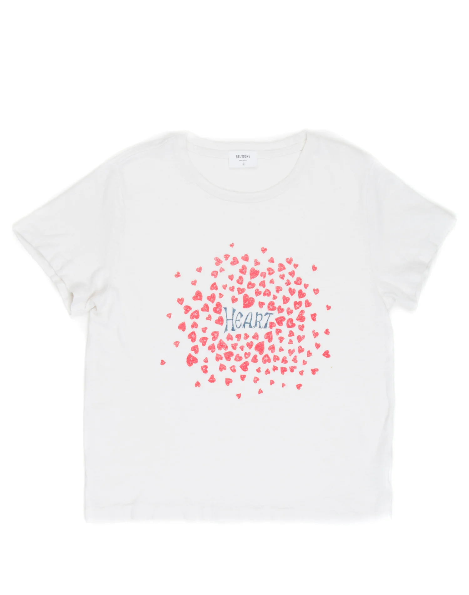 RE/DONE X HEART T-Shirt
