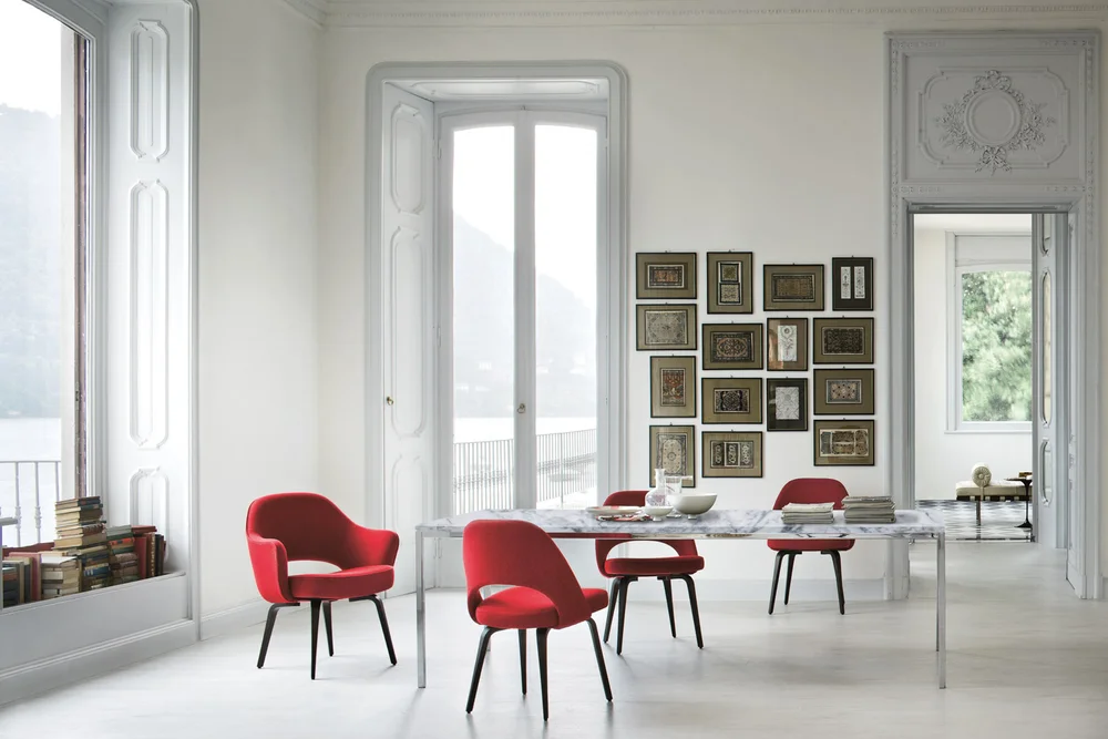 Saarinen Executive Armless Chair By Knoll Innerspaces Saarinen Executive Armless Chair By, Saarinen Executive Armless Chair