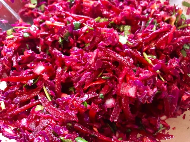 Red Cabbage Slaw&nbsp;